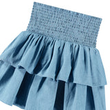 Molo Bonita Denim Skirt 7-12 ~ Sky Indigo