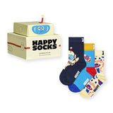 Happy Socks 3 Pack Astronaut Socks Gift Set