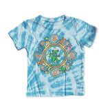 Rowdy Sprout Baby Grateful Dead Kaleidoscope s/s Tee ~ Tie Dye