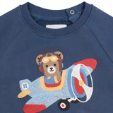 Huxbaby Aviator Huxbear Sweatshirt & Sweatpants Set ~ French Navy