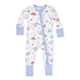 Angel Dear 2 Way Zipper Convertible Romper ~ Sailor Sea Creatures