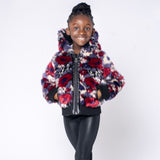 Appaman Girls Luna Hoodie Jacket ~ Winter Floral