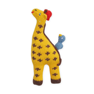 Blabla Knit Rattle ~ Original Giraffe