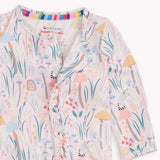 Magnetic Me Modal Ruffle Footie ~ Shroom & Bloom