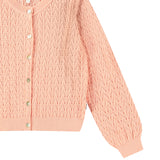 Molo Gillian Knit Cardigan 7-12 ~ Peach