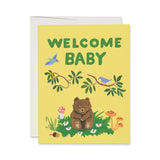 Red Cap Cards Baby Cub Baby Card