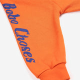 Bobo Choses Baby Zip Hoodie ~ Orange
