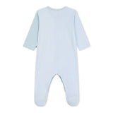 Petit Bateau Front Snap Color Block Striped Footie ~ Multi