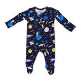 Angel Dear 2 Way Zipper Footie ~ Astronaut and Rockets