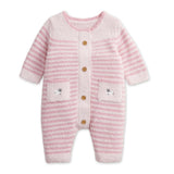 Magnetic Me Chenille Romper ~ Pink