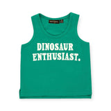Rock Your Kid Dinosaur Enthusiast Tank ~ Green