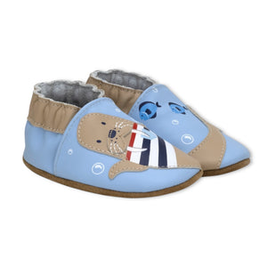 Robeez Baby Moccasin ~ Walrus Squad