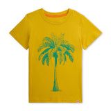 Appaman Boys Palm Tree Graphic s/s Tee ~ Yellow