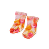 The Wildest Company Ice-Dyed Bamboo Baby Socks ~ Golden Hour