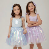 Petite Hailey Lily Shell Tutu Dress ~ Purple