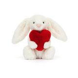 Jellycat Bashful Red Love Heart Bunny