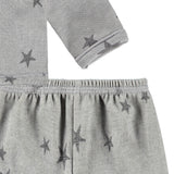 Paige Lauren Eco-Fleece Hoodie & Sweatpant Sets ~ Gray Star