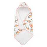 Little Unicorn Hooded Towel ~ Watercolor Roses
