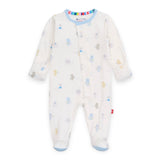 Magnetic Me Modal Footie ~ Baby Beats Blue