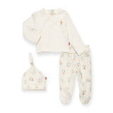 Magnetic Me Cotton Magnetic Kimono 3pc Set ~ Puppy Play