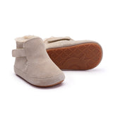 Old Soles Apres Bub Fur Lined Bootie ~ Sand Suede