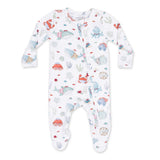 Angel Dear 2 Way Zipper Footie ~ Sailor Sea Creatures