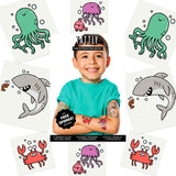 Tattly Sea Life Tattoo Set