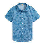 Appaman Boys Day Party Shirt ~ Blue Bamboo