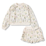 Molo Mabel Sweatshirt & Acacia Shorts Set ~ Primavera