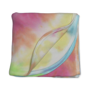 Baby Steps Tie Dye Blanket ~ Izzy