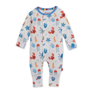 Magnetic Me Modal Convertible Romper ~ Deep Chic Blue