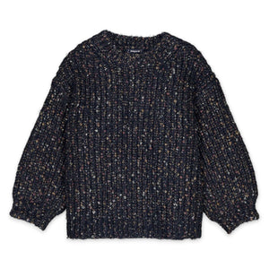 Mayoral Boys Tweed Knit Sweater ~ Ink