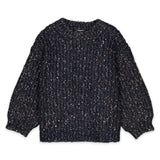 Mayoral Boys Tweed Knit Sweater ~ Ink