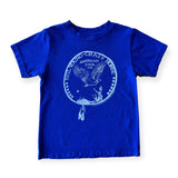 Rowdy Sprout Neil Young s/s Tee ~ Tanged Up in Blue