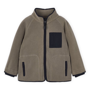 Mayoral Boys Fleece Jacket ~ Mud