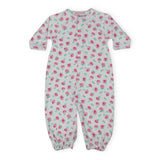 Baby Steps Convertible Gown ~ Ditsy Rose/White