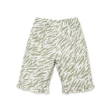 Play Up Baby Zebra Print Sleeveless Woven Top & Pants Set ~ Sage