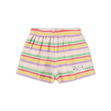 Molo Baby Elisabeth s/s Terry Top & Signe Shorts Set ~ Pastels Stripe