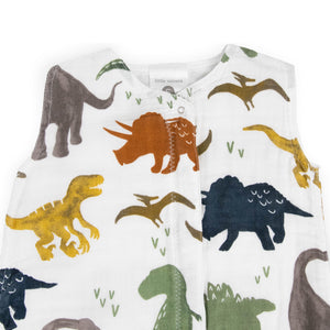 Little Unicorn Cotton Muslin Sleep Bag ~ Dino Friends