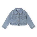 Mayoral Baby Girl Denim Jacket ~ Light Wash