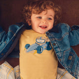Mayoral Baby Boy Motor Play l/s T-Shirt ~ Corn
