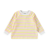 Molo Baby Dora Sweatshirt & Signe Shorts Set ~ Sun Melon Stripe