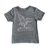 Rowdy Sprout Black Sabbath s/s Tee ~ Tri Grey