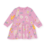 Stella McCartney Baby l/s Farm Print Jersey Dress ~ Pink