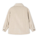 Mayoral Boys Ribbed Velour Button Down Shirt ~ Froth
