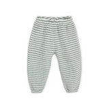 Rylee + Cru Fuzzy Snap Pullover & Relaxed Sweatpants Set ~ Evergreen Stripe