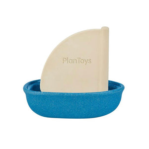 PlanToys Sail Boat ~ Blue