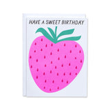 Banquet Workshop Birthday Card ~ Sweet Strawberry