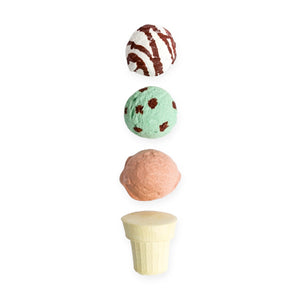 Twee Maxie's Minty Ice Cream Cone Handmade Sidewalk Chalk