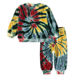 Molo Baby Dear Sweatshirt & Simeon Sweatpants Set ~ Swirl Baby